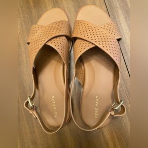 Cole Hahn Fernanda Grand Beige sandals
